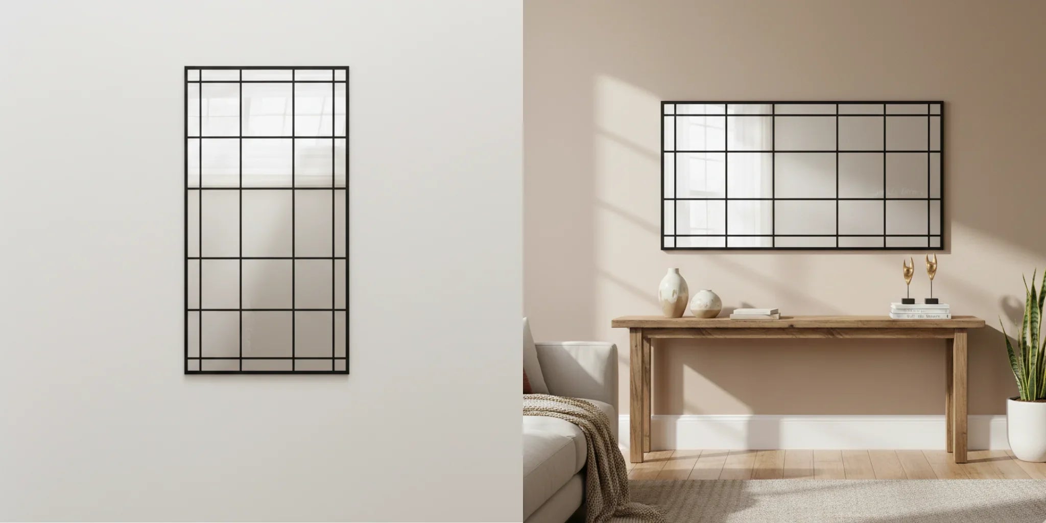 Metal Frame Wall Mirrors UK