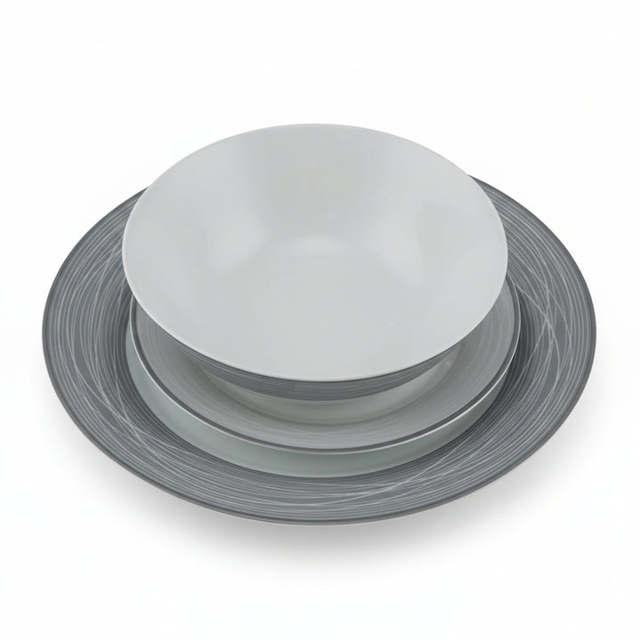 12 piece porcelain dinner set modern design