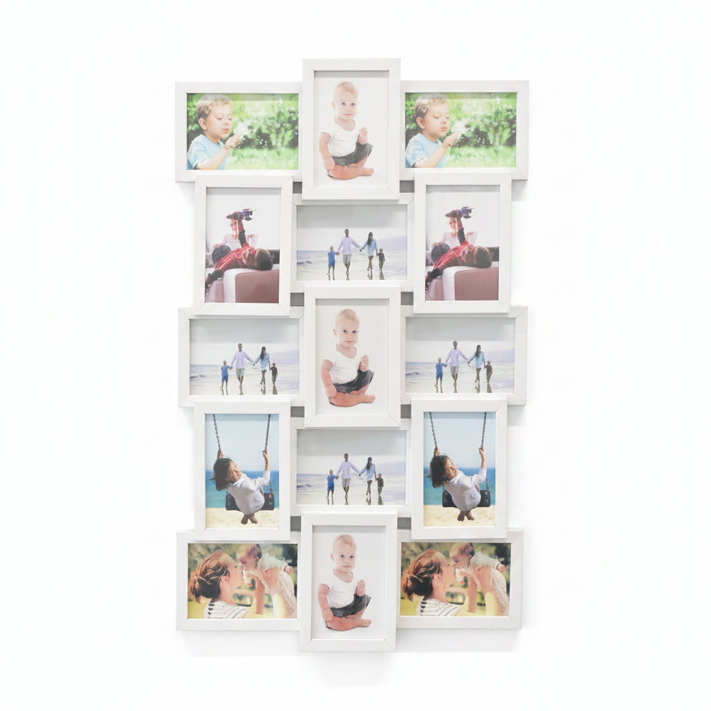 15 aperture photo frame collage