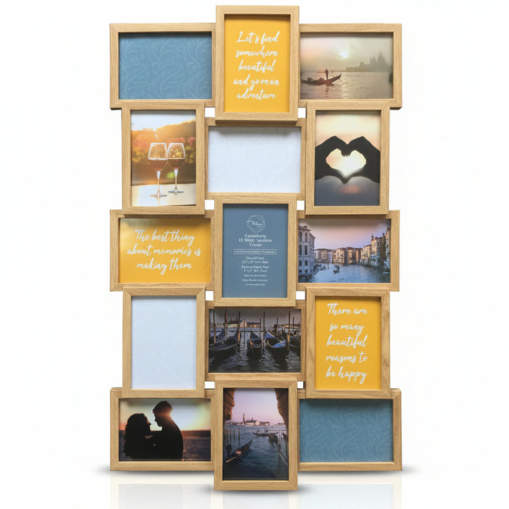 15 photo collage frame multi picture wall frame