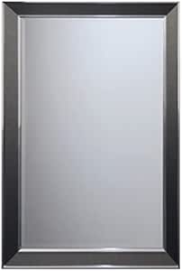 Charcoal wall mirror 120x80cm