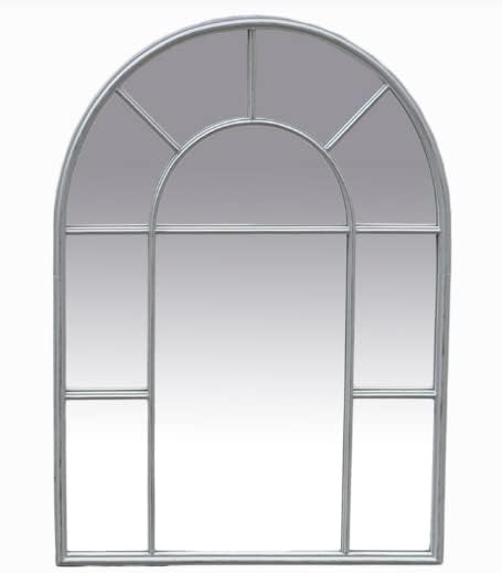 Vintage arch window wall mirror large decorative mirror