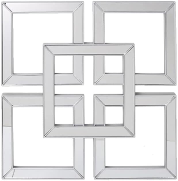Art deco mirrored wall art luxury wall decor
