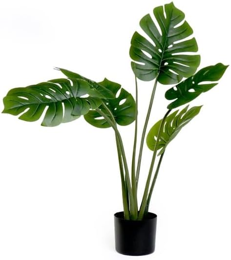 artificial banana plant faux tropical indoor plant decor