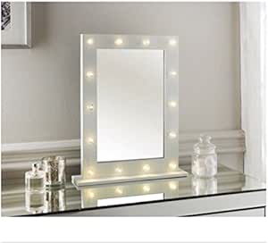 Hollywood LED vanity dressing mirror