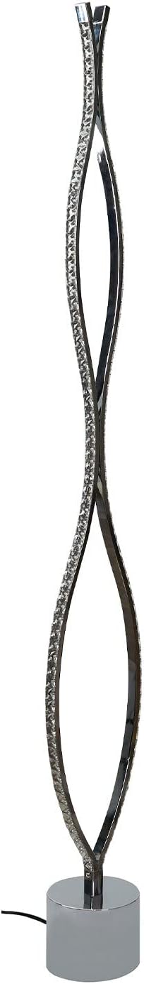Curved LED floor lamp modern lighting decor