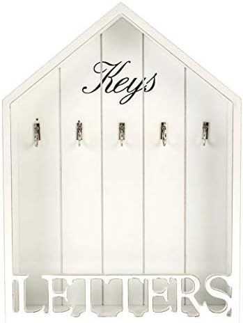 Letter and key holder wall organizer