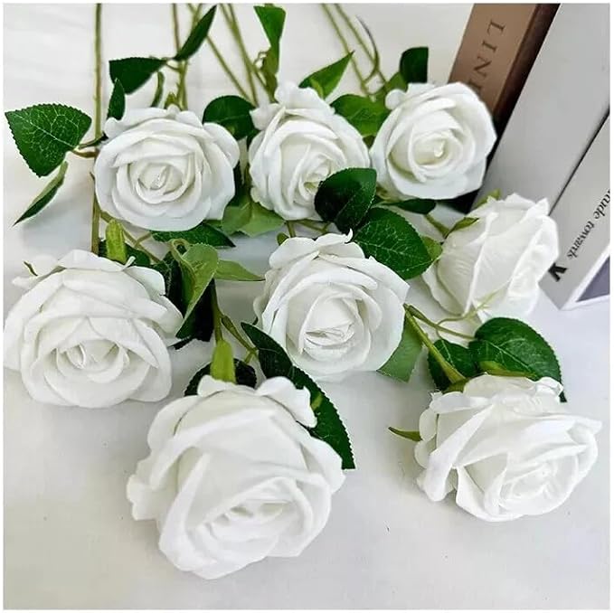 Artificial silk rose bouquet home decor flowers