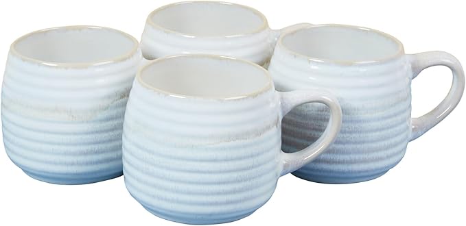 Reactive glaze mug set stylish mugs for tea coffee drinkware