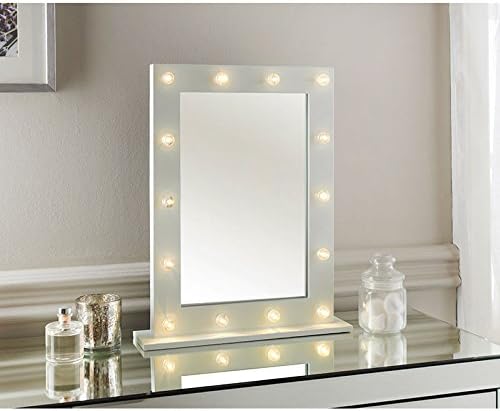 Hollywood LED dressing table mirror
