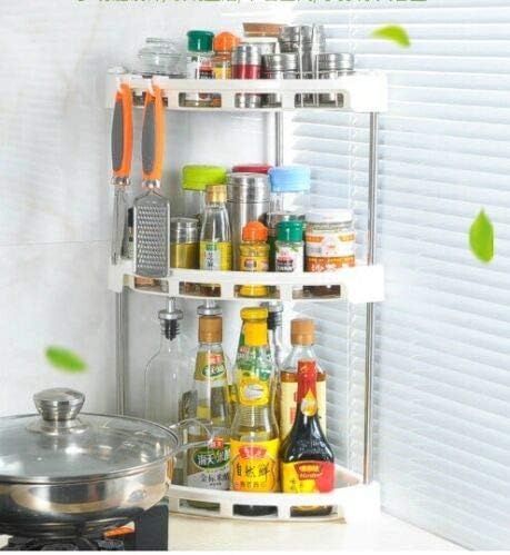 corner storage rack shelf multi tier