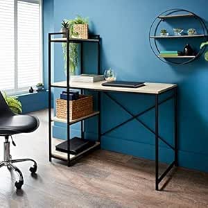 Shelving desk home office workstation