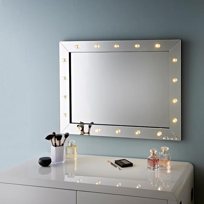 LED Dressing Table Mirror illuminated vanity mirror for makeup