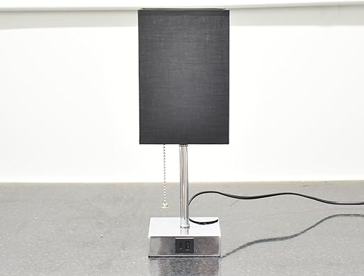 USB charging table lamp bedroom lighting