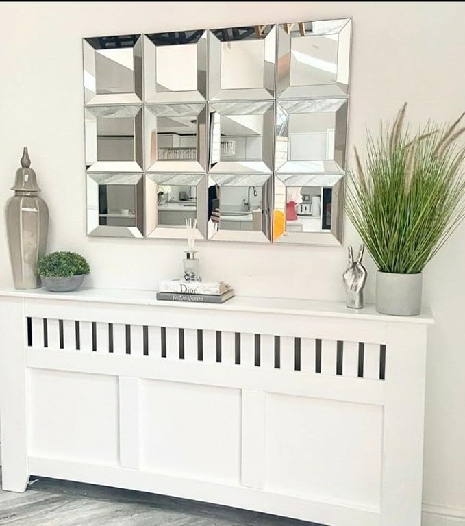 set of square wall mirrors modern decorative mirror set
