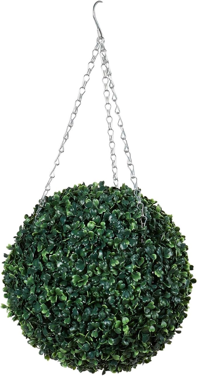 boxwood topiary ball artificial plant decor