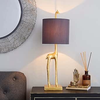  giraffe gold table lamp