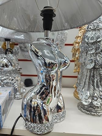 Floating mirrored table lamp modern decor