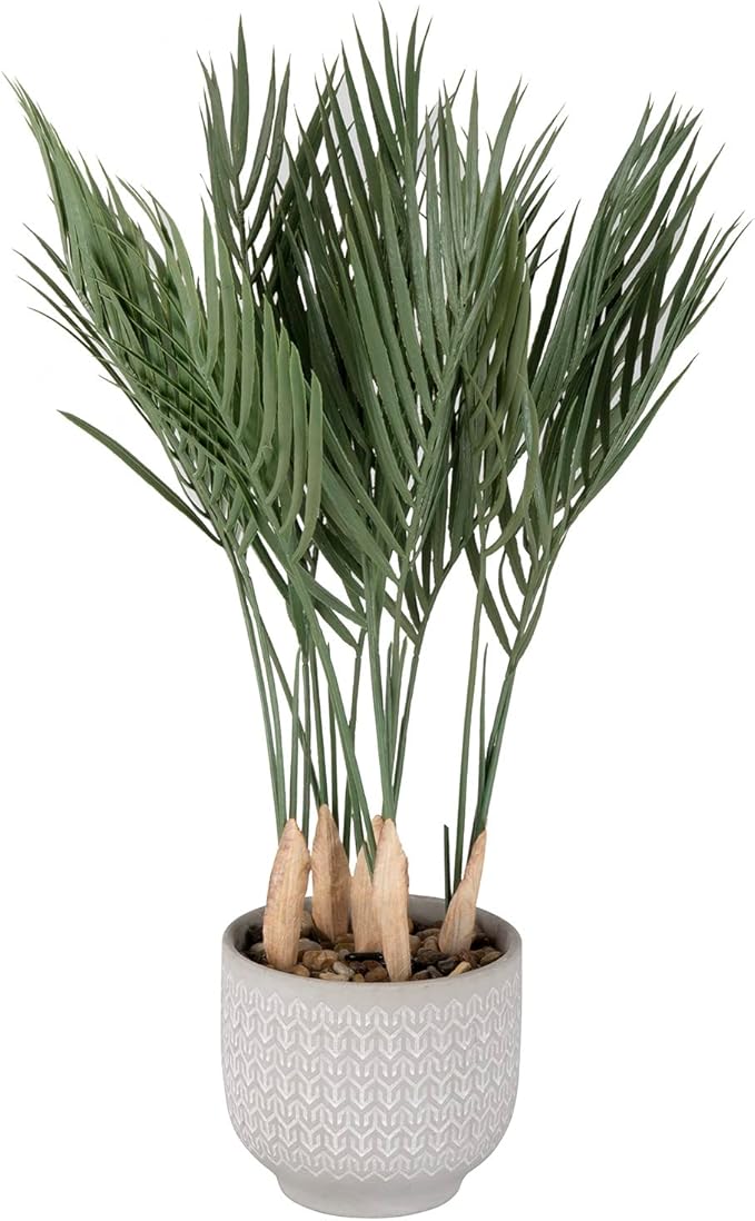 Artificial palm plant indoor home decor greenery