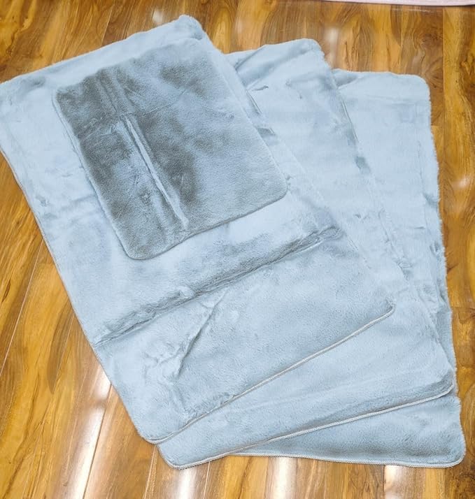 Sparkly washable mats set of 4