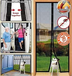 Magnetic fly screen door 100x210cm