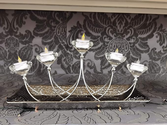 Diamante tealight candle holder 5