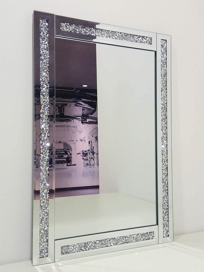 Diamond wall mirror decor