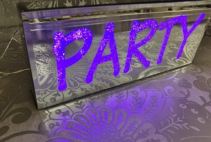 LED mirrored party light decorative lighting