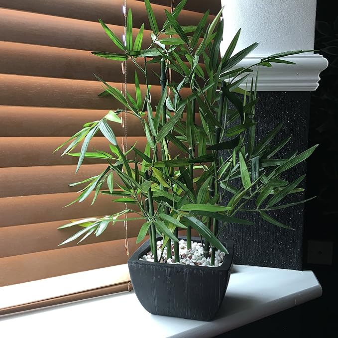 45cm artificial bamboo plant in ceramic planter