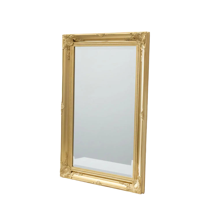 Antique ornate wall mirror decorative design