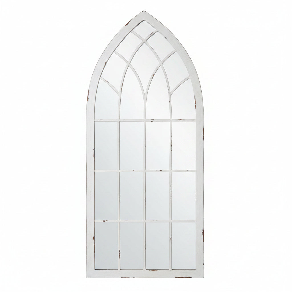 Arched top window wall mounted mirror 60x90cm