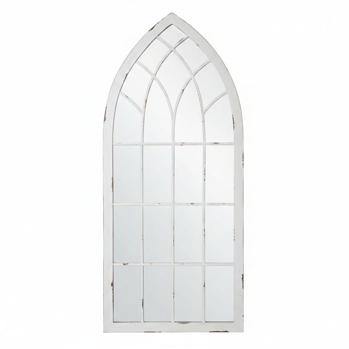 Arched top window wall mounted mirror 60x90cm