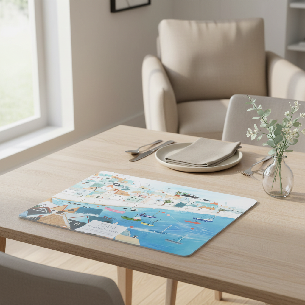 Cork Placemat Set sparkle decors