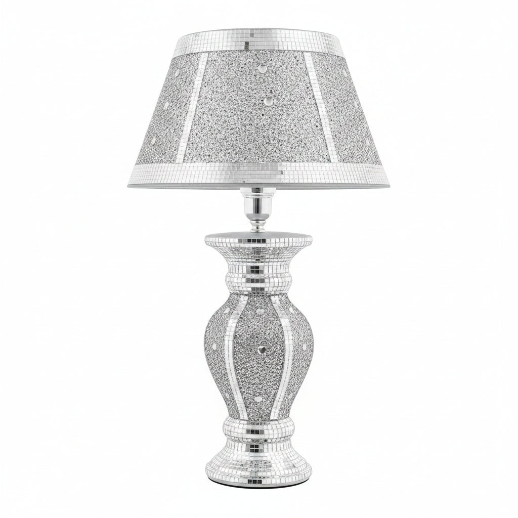 Crushed diamond lamp ornament sparkly decor