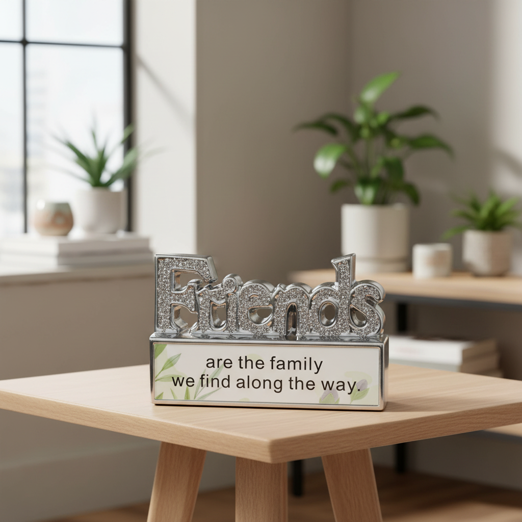 Friends Crystal Ornament with beautiful look