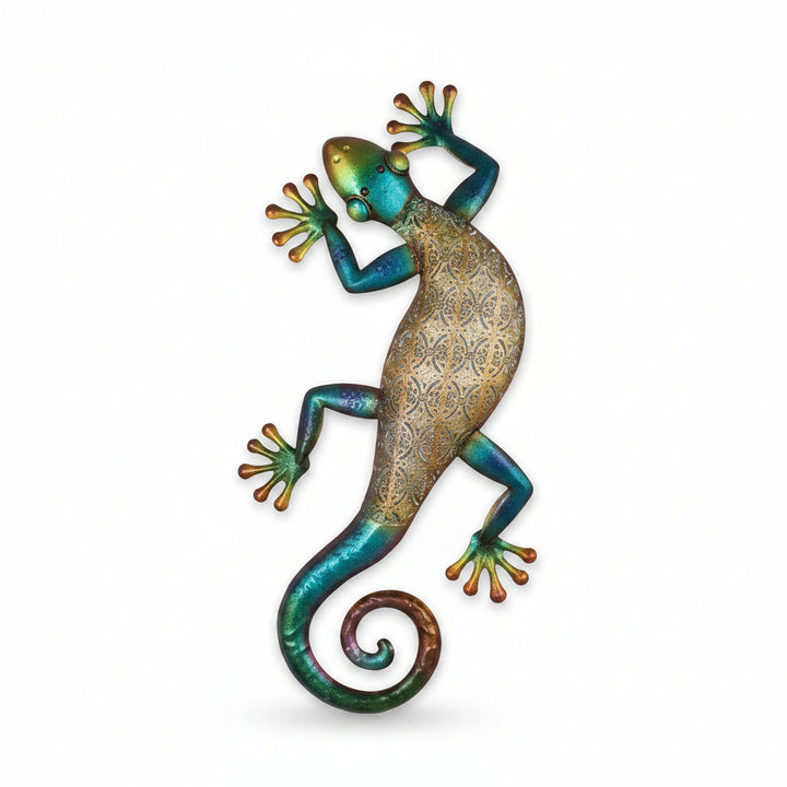 Gecko indoor outdoor 3D wall art