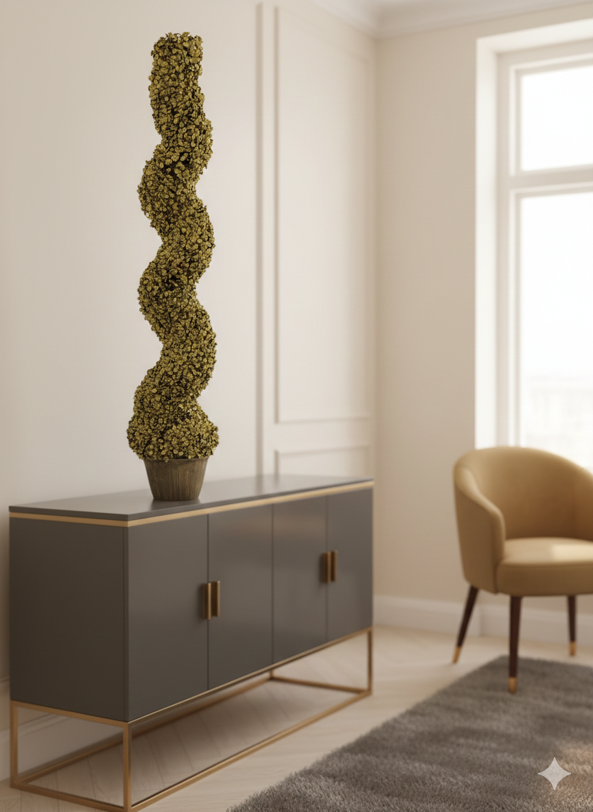 Artificial Plant Cedar Ball Topiary Tree Decorative Plants For Indoor Outdoor