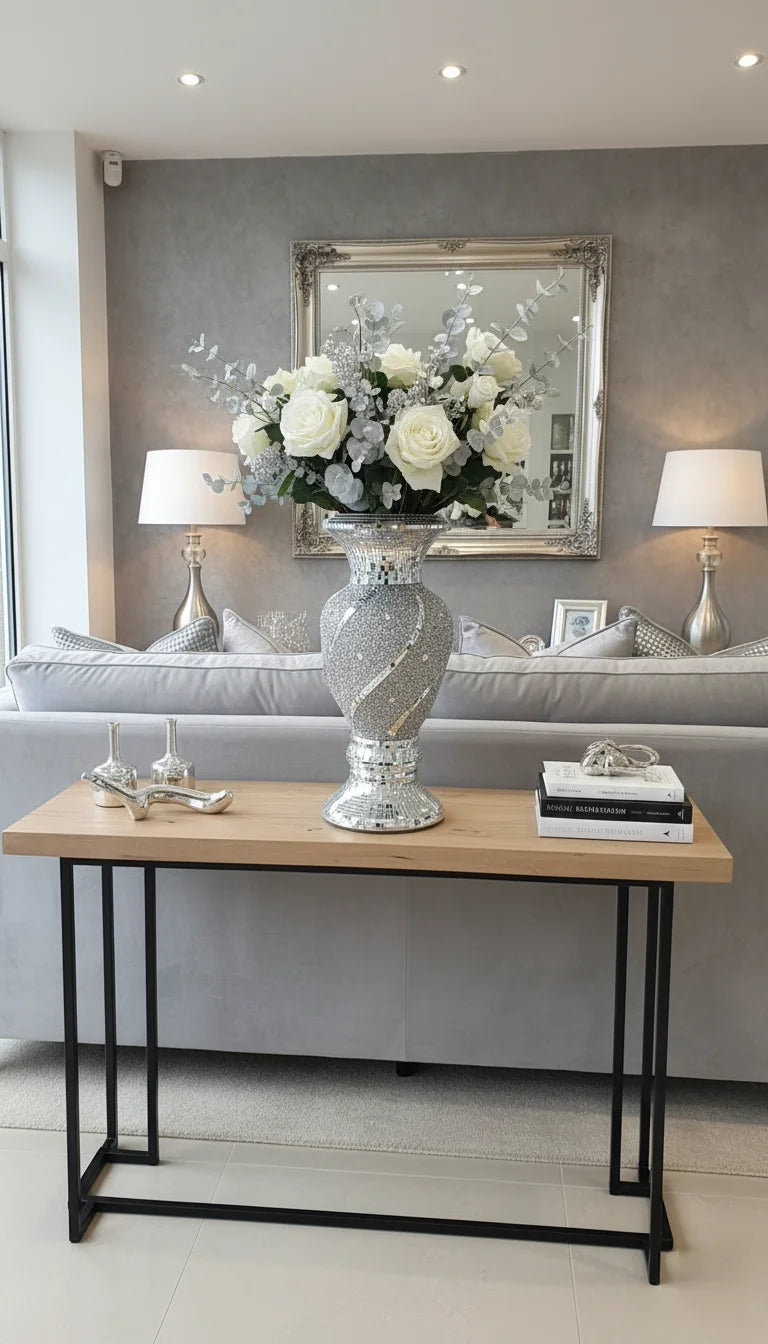 Elegant Sparkle Bling Diamond Vase Ornament – Sparkle Decors