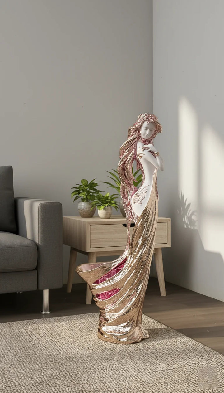 Luxury Queen Sculpture Vase Home Décor – Sparkle Decors