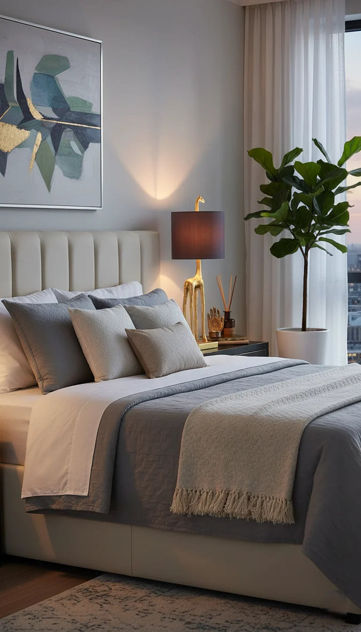 Elegant Malmo Giraffe Gold Table Lamp for Living Room Sparkle Decors