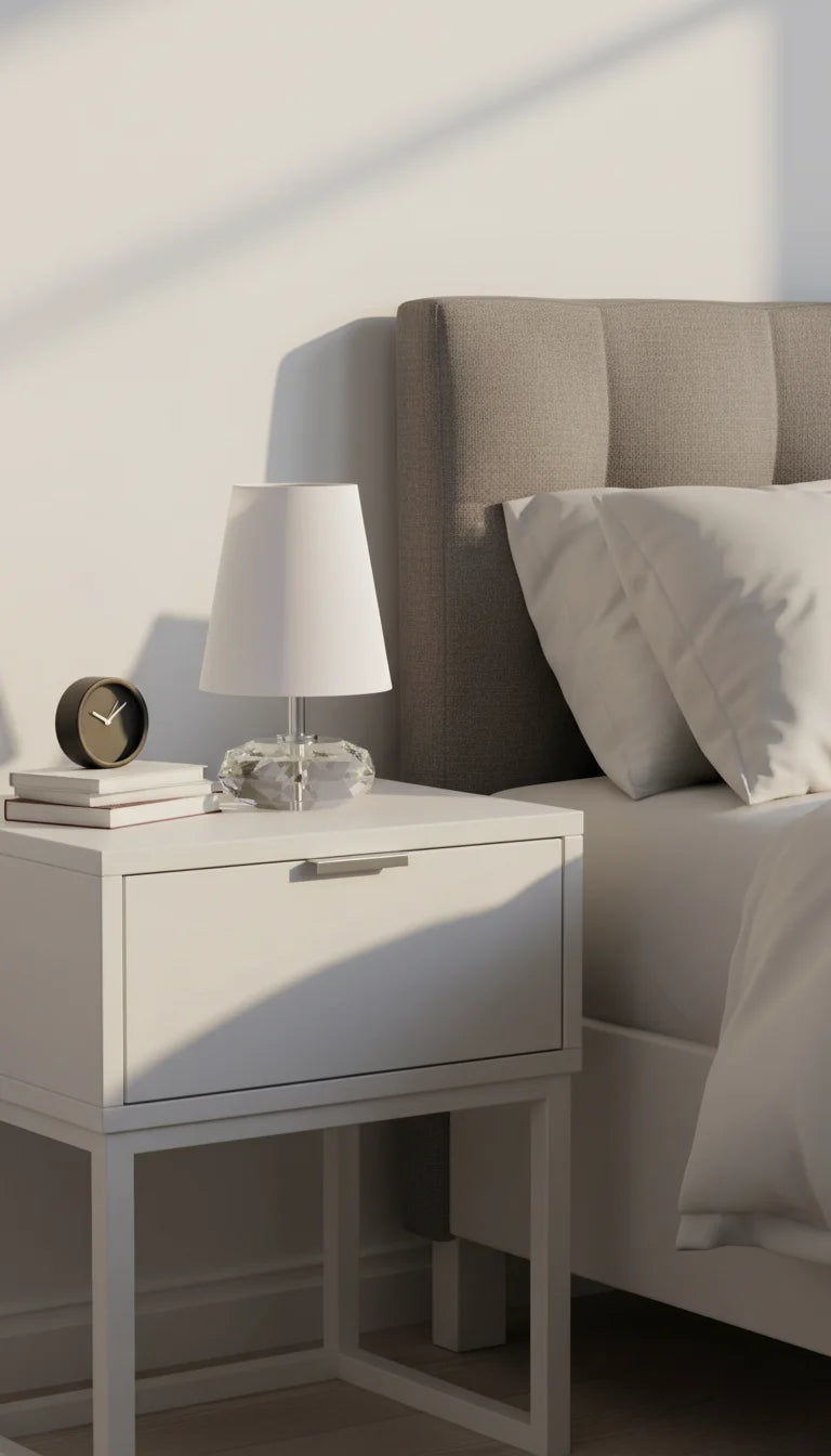 Small Crystal Table Lamp with Modern Glam Design – Sparkle Decors