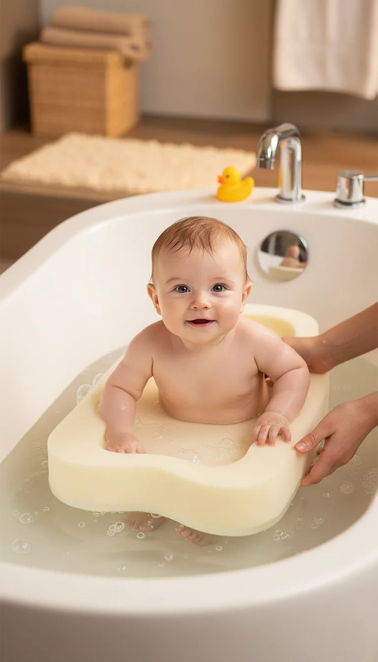 Ultimate Baby Bath Support Sponge for Safe Comfort | Sparkle Decors