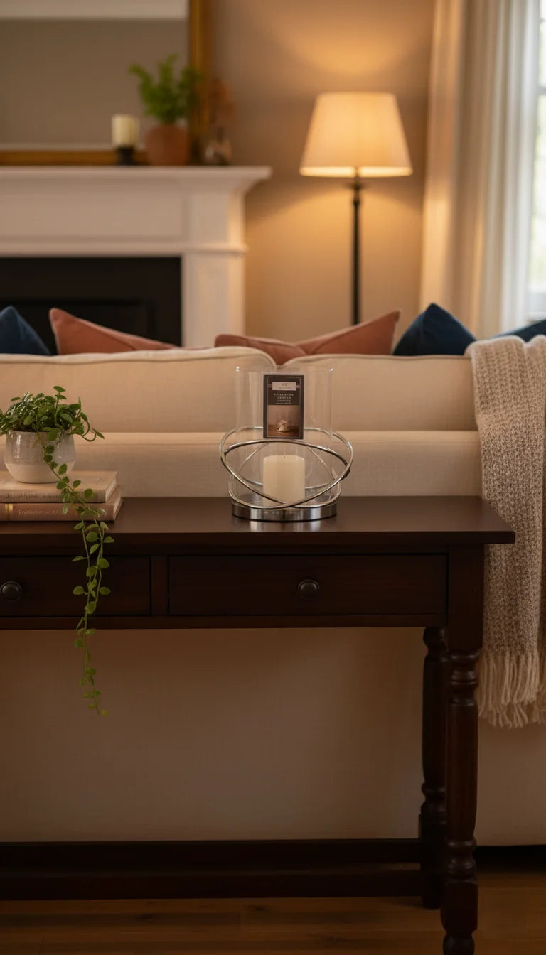 Silver Circular Lantern Candle Holder | Sparkle Decors