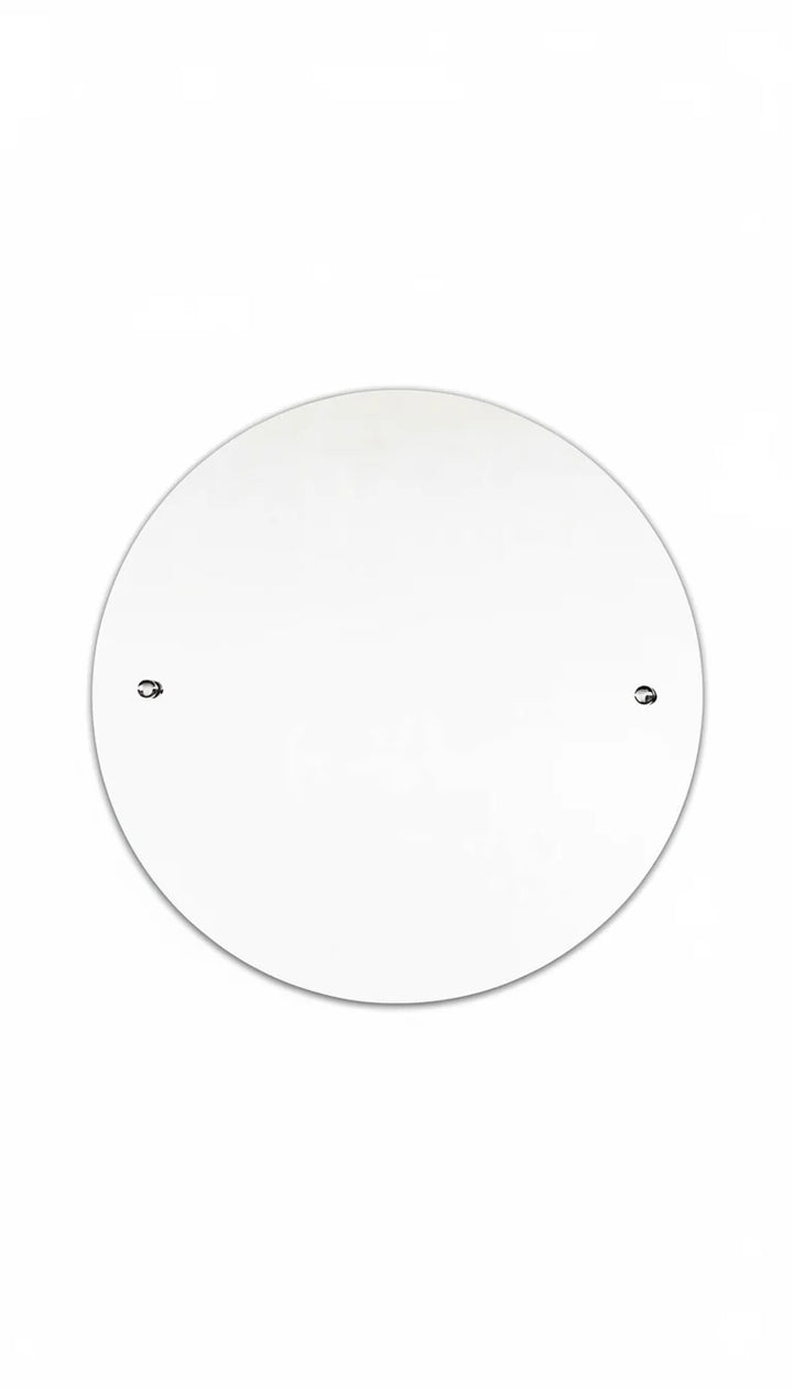 Round Frameless Wall Mirror – Sleek Modern Home Décor for Bathroom & Living Room