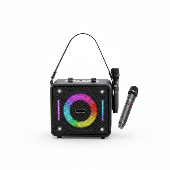 Karaoke machine with 2 wireless microphones BZ005