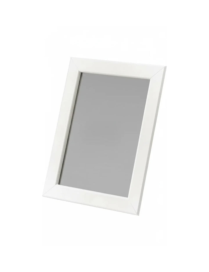 Set of 4 White Wooden 5x7 Photo Frames Modern Style | Sparkle Decor