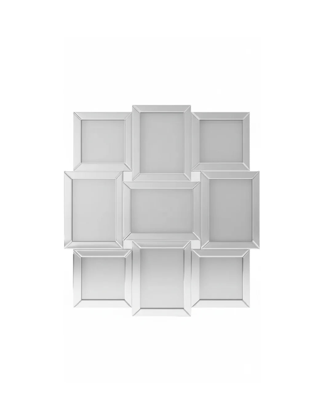 Multi-Aperture Frame for 9 Photos | Sparkle Decors