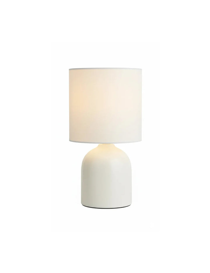 Ceramic Table Lamp With Fabric Shade Modern Home Decor – Sparkle Decors