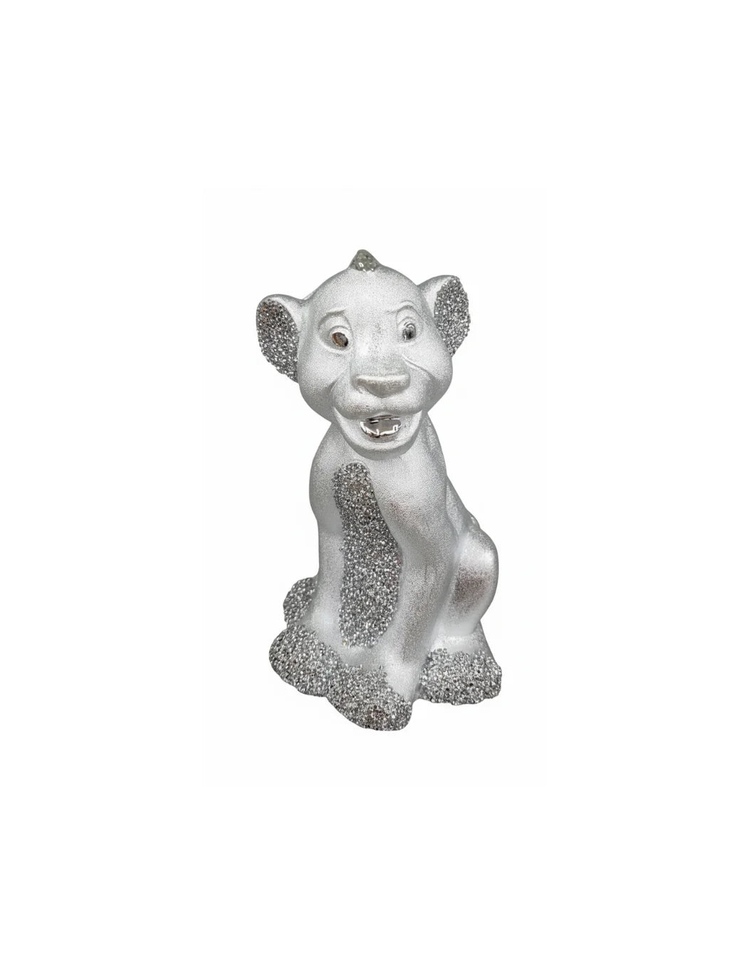Bling Silver Kingsimba Ceramic Shelf Ornament – Sparkle Decors