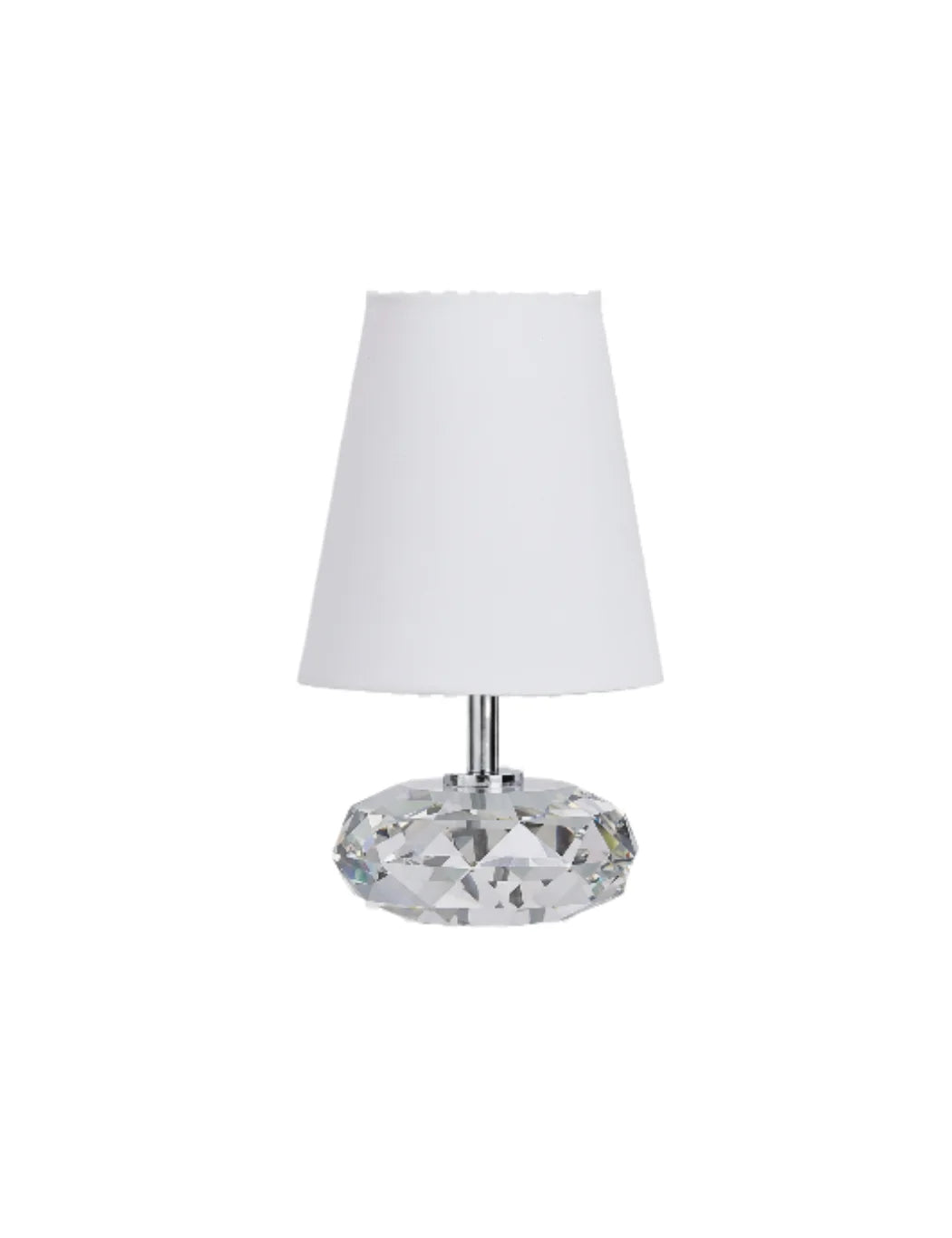 Small Crystal Table Lamp with Modern Glam Design – Sparkle Decors